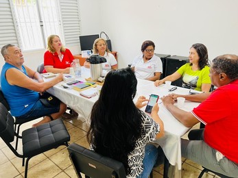 Diretores(as) do SISTA-MS recebem a visita da Vereadora Luiza Ribeiro