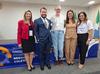 COORDENADORA-GERAL DO SISTA-MS PARTICIPA DA SEMANA NACIONAL DE PROMOÇÃO DA NEGOCIAÇÃO COLETIVA