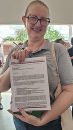 Coordenadora-Geral do SISTA-MS entrega ofício ao ministro Guilherme Boulos com reivindicações da categoria