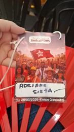 Coordenadora-Geral do SISTA-MS participa de Plenária Sindical do PT-MS
