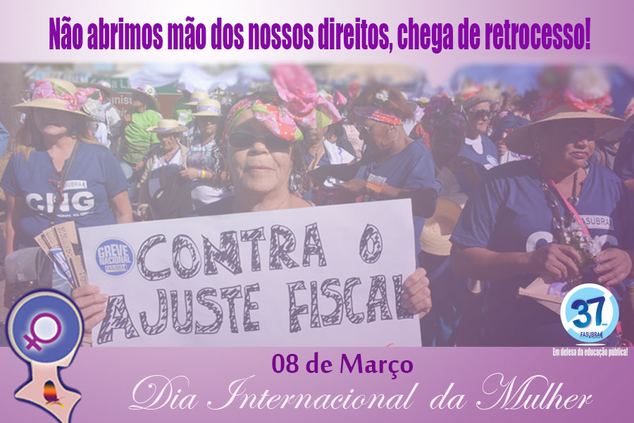 Reafirmando o dia internacional da mulher como mais um dia de luta, lideranças sindicais debaterão o conteúdo dos projetos de lei que tramitam no Congresso Nacional e ameaçam os direitos da mulher.