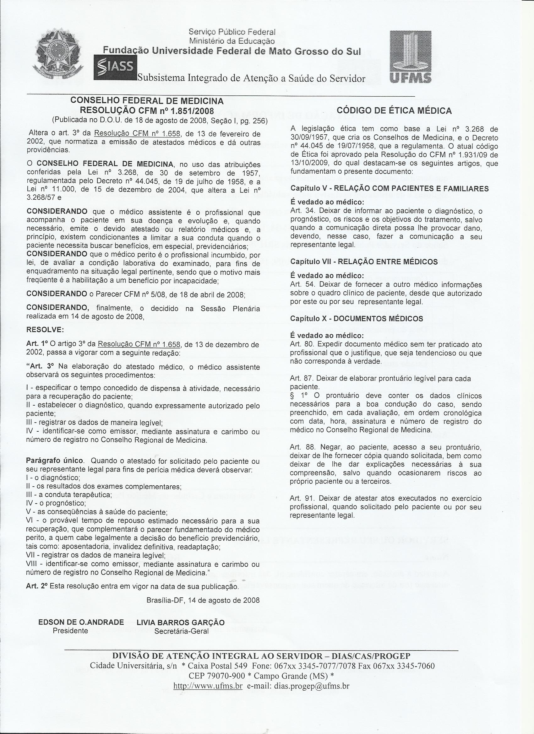 Solicitação de Informações ao Médico-Assistente0002