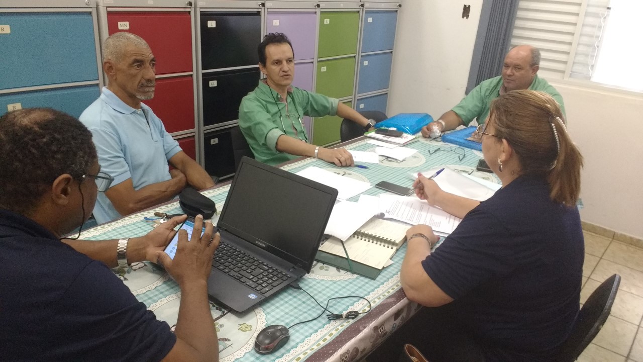 Reunião dos membros da Comissão organizadora do IX CONSISTA