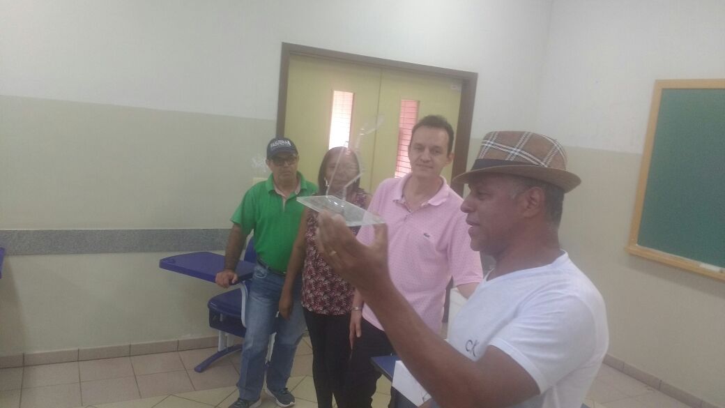 Valdecy Oliveira exibe reconhecimento pela sua história