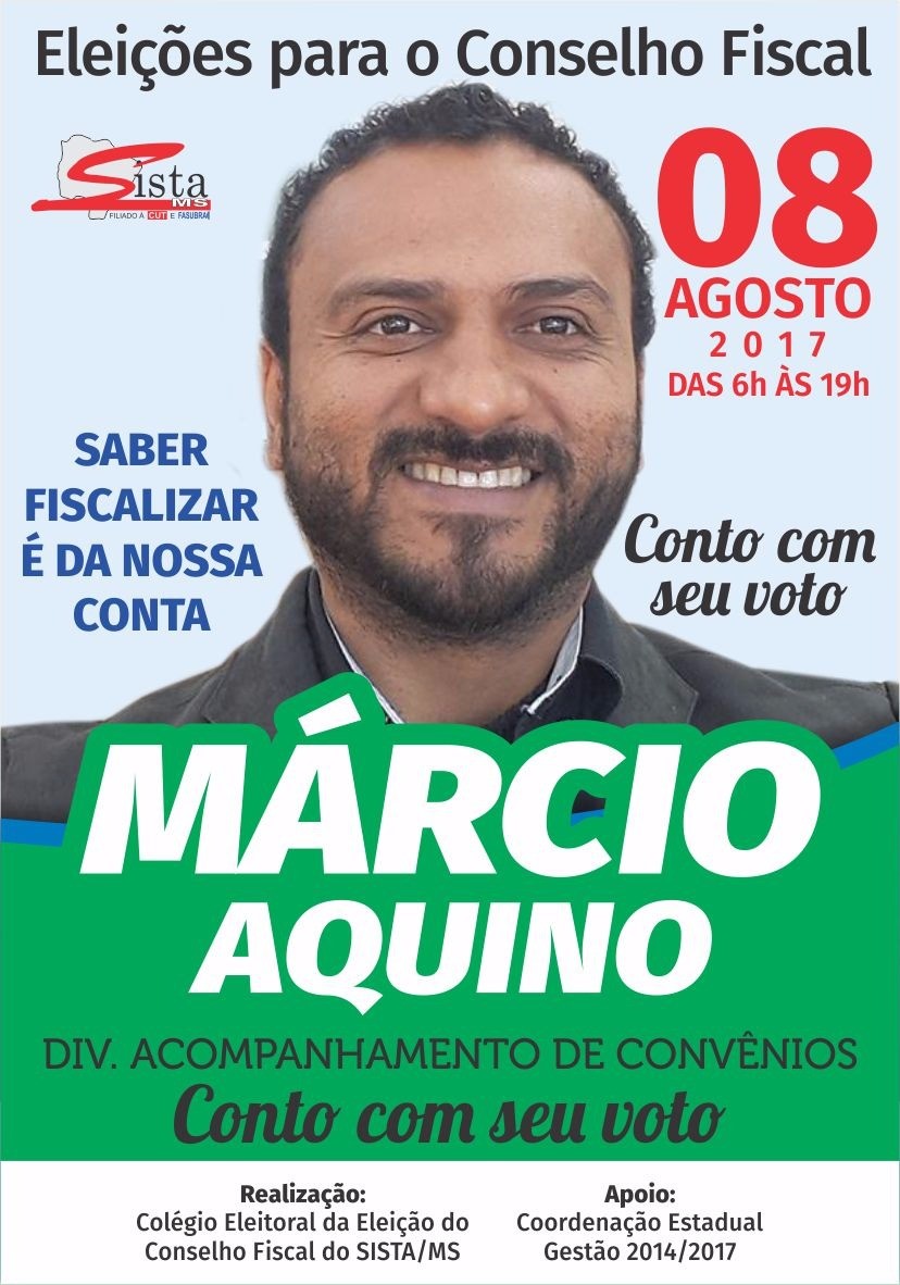 Márcio Aquino foi o mais votado